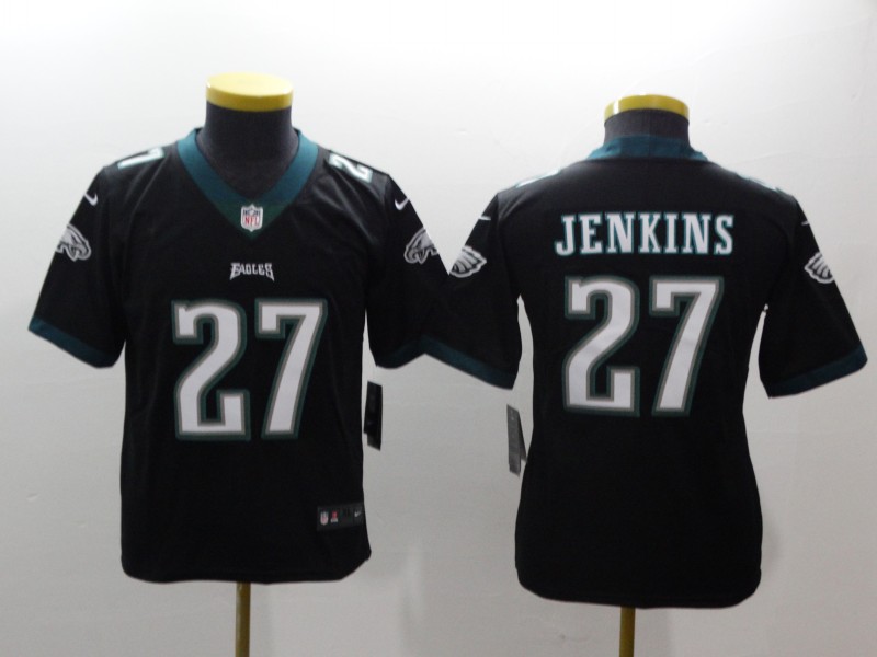 Youth Philadelphia Eagles 27 Jenkins black Nike NFL jerseys
